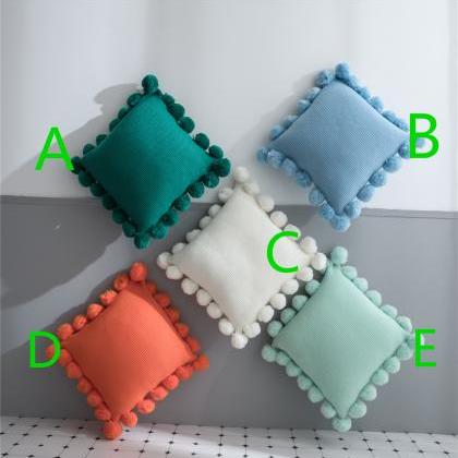 New Cushion Cover Hanging Ball Pill..
