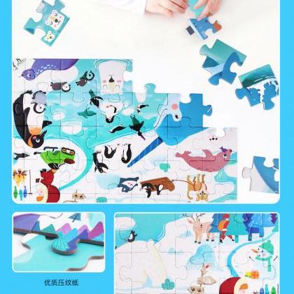 Children's Fun Theme Floor Puzzle C..