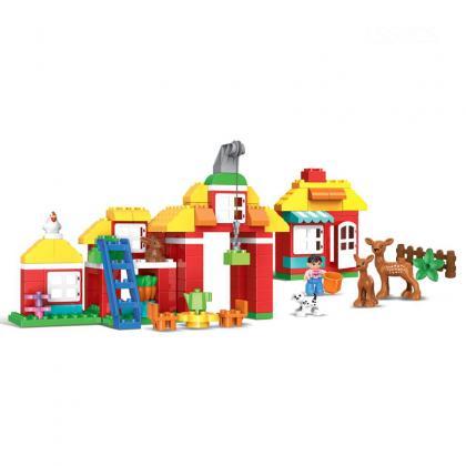  Children's building block toys 3-6..