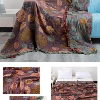 Pure cotton sofa cover cover towel ..