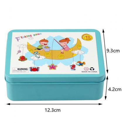 Wooden Magnetic Fishing Games with ..