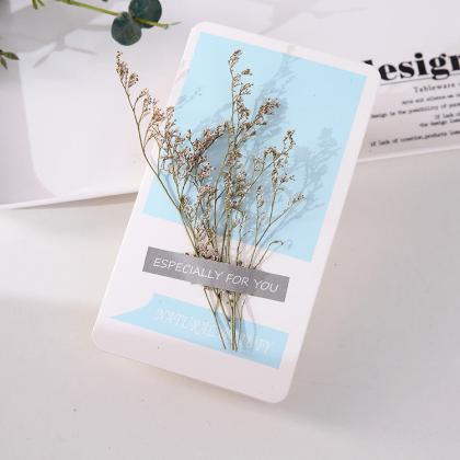 Dried Flowers Greeting Cards, 120PC..