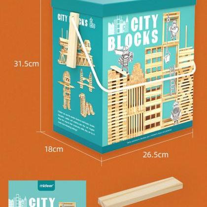  Wooden Building Blocks for Kids - ..