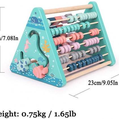 Wooden Activity Center Triangle Toy..