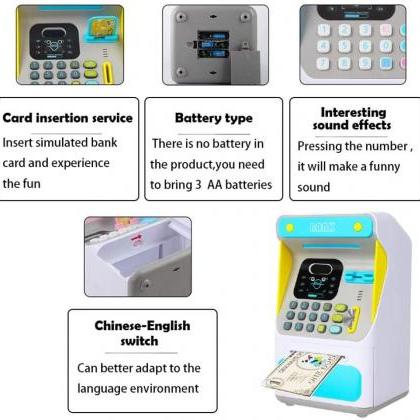 Mini Safe ATM Saving Banks for Real..