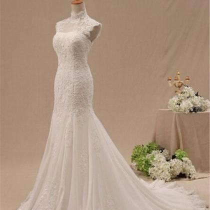 Women's Lace Wedding Dress Mermaid ..
