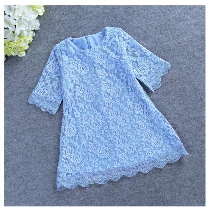 Girls' Western-style Lace Skirt 202..