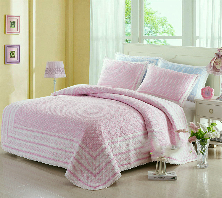 3 Piece Quilt Bedspread Coverlet Set Bedspread Quilt Soft
