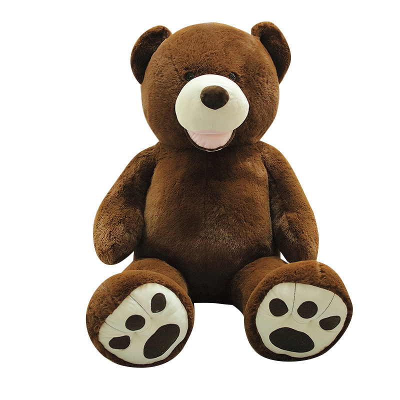  Big bear plush toy cute doll bow tie teddy bear doll birthday gift