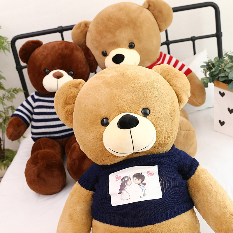 Extra Large Plush Teddy Bear Sweater Plush Bear Sweater Bear Girlfriend Child Birthday Gift