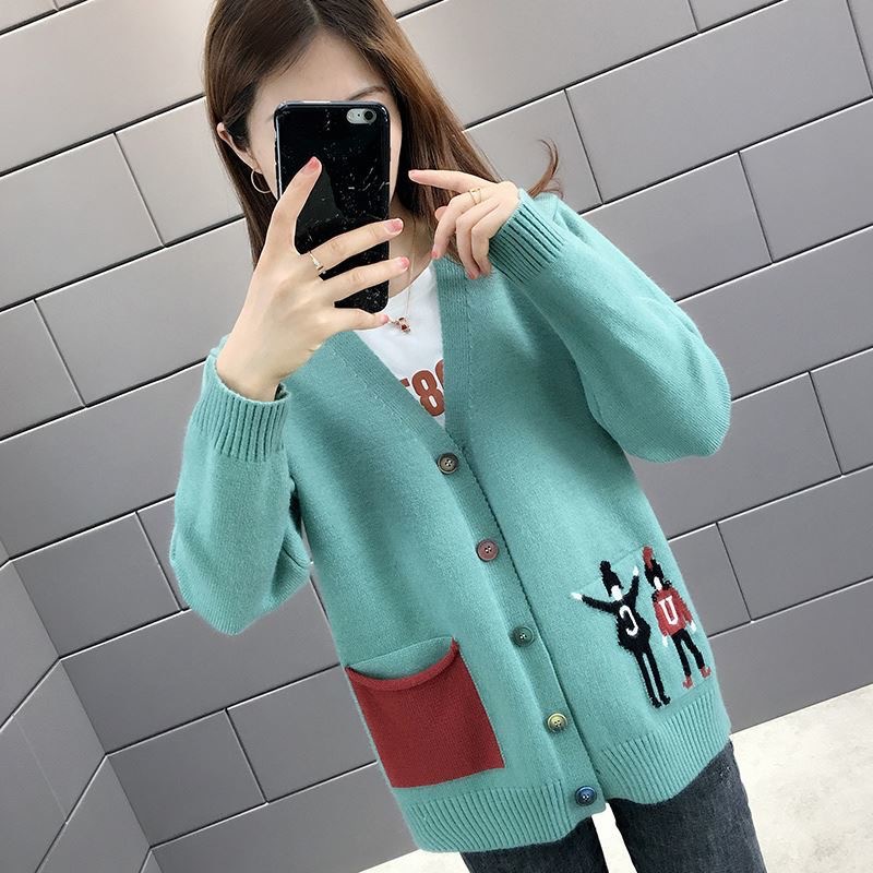 korean cardigan female