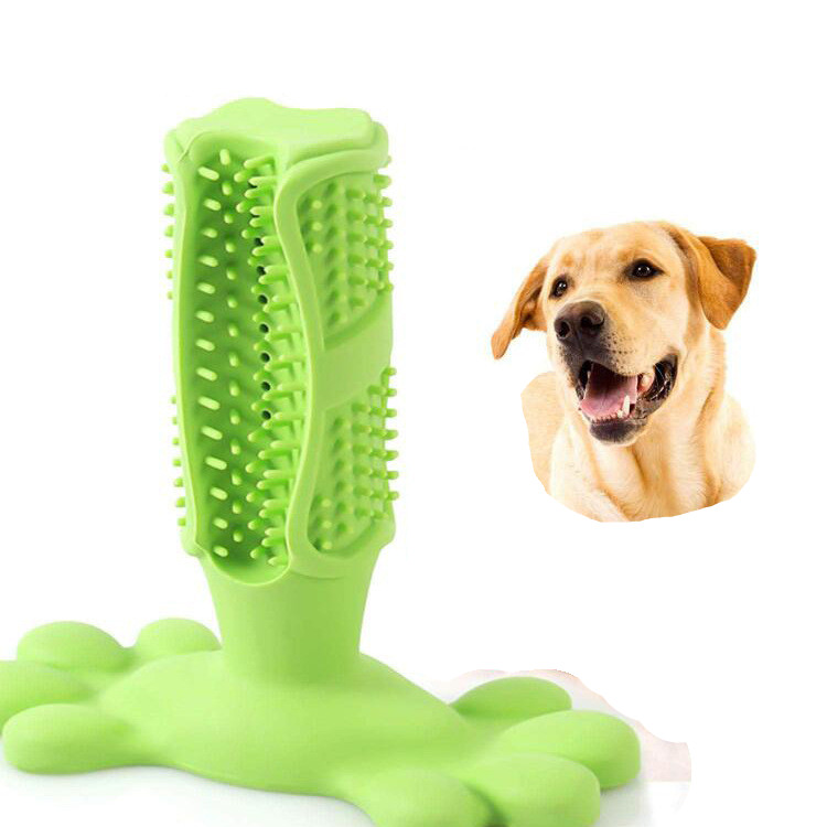 Dog Chew Toothbrush Teeth Cleaning Toys Puppy Brushing Stick Dental Oral Care for Pet-2PCS