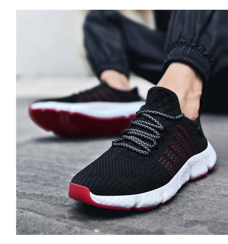 Men's Shoes Summer Sports Shoes Men's Lightweight Casual Travel Running Shoes