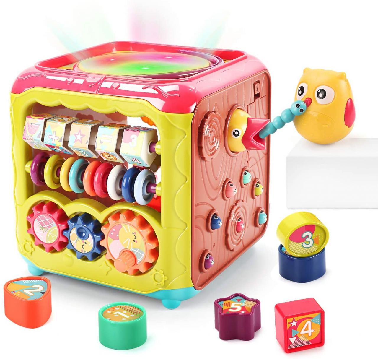 infant activity cube