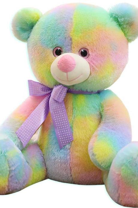 Ragdoll doll rainbow bear stuffed toy birthday gift stuffed animal