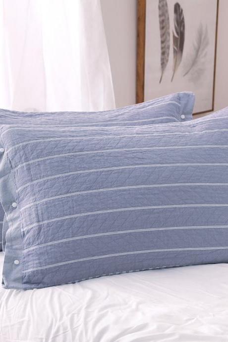 Pure Cotton Gauze Pillowcase Thickened Cotton Breathable Pillowcase