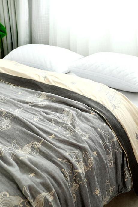 Bedding Four-layer Bamboo Cotton Towel Blanket Gauze