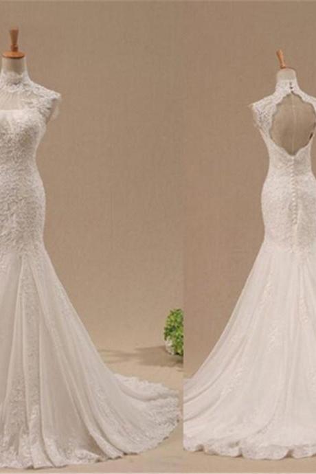 Women's Lace Wedding Dress Mermaid Wedding Dress